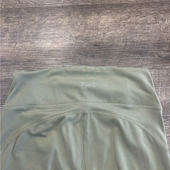 PINK Olive Green Leggings - Picture 2 of 3